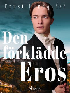 Den förklädde Eros – omslag till ljudboken av Ernst Lundquist