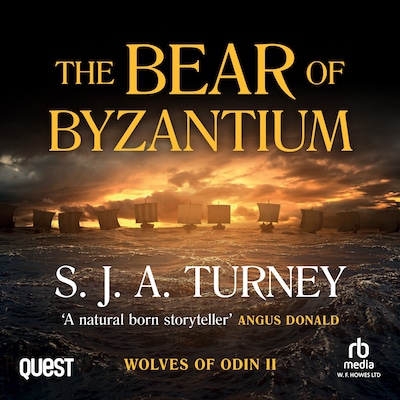 The Bear of Byzantium – omslag til lydbogen af S. J. A. Turney