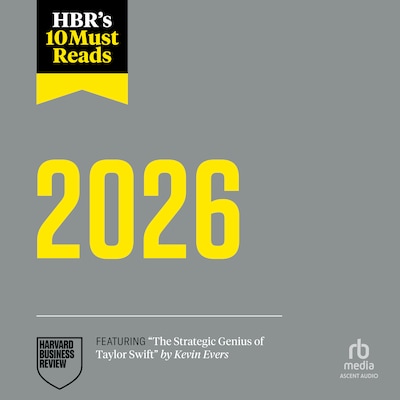 HBR's 10 Must Reads 2026 – omslag til lydbogen af HARVARD BUSINESS REVIEW