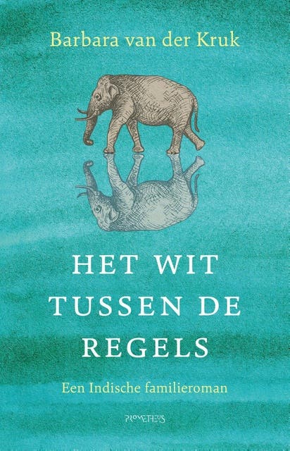 Het wit tussen de regels: Een Indische familieroman – omslag van het luisterboek van Barbara van der Kruk
