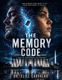 The Memory Code – omslag till ljudboken av Dr. Eliel Carvalho