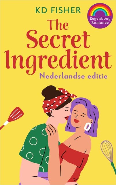 The Secret Ingredient: Nederlandse editie – omslag van het luisterboek van KD Fisher