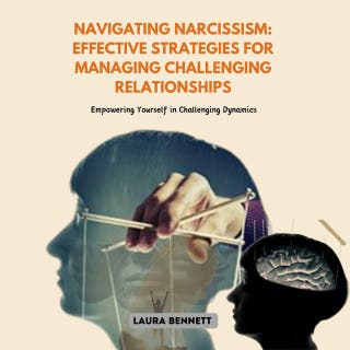Navigating Narcissism: Effective Strategies for Managing Challenging Relationships: Empowering Yourself in Challenging Dynamics – omslag till ljudboken av Laura Bennett