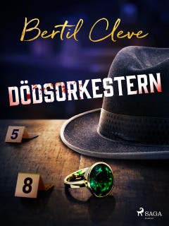 Dödsorkestern – omslag till ljudboken av Bertil Cleve