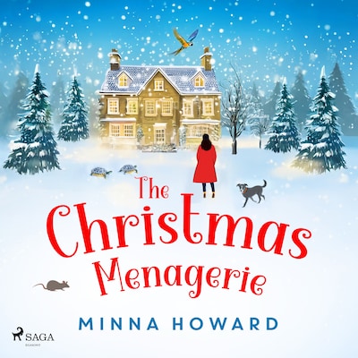 The Christmas Menagerie: A heartwarming Christmas romance – omslag til lydbogen af Minna Howard