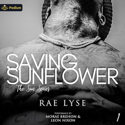 Saving Sunflower – omslag til lydbogen af Rae Lyse