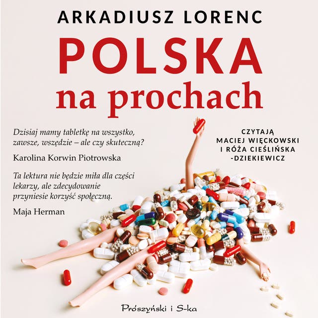 Polska na prochach – okładka audiobooka, autor Arkadiusz Lorenc