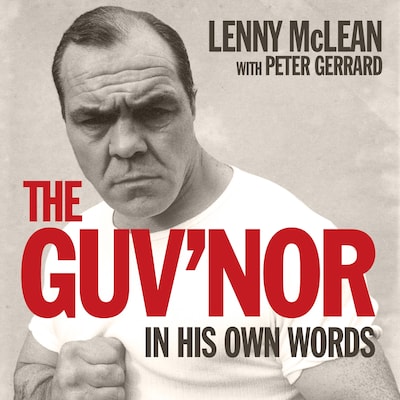 The Guv'nor In His Own Words – omslag van het luisterboek van Peter Gerrard