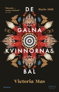 De galna kvinnornas bal – omslag till ljudboken av Victoria Mas