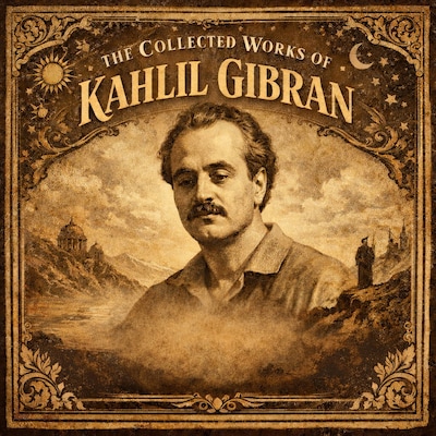 Collected Works Of Kahlil Gibran – omslag til lydbogen af Kahlil Gibran