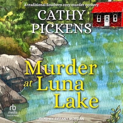 Murder at Luna Lake – omslag til lydbogen af Cathy Pickens