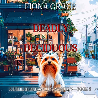 Deadly Deciduous (A Delilah Green Cozy Mystery—Book 6) – omslag til lydbogen af Fiona Grace