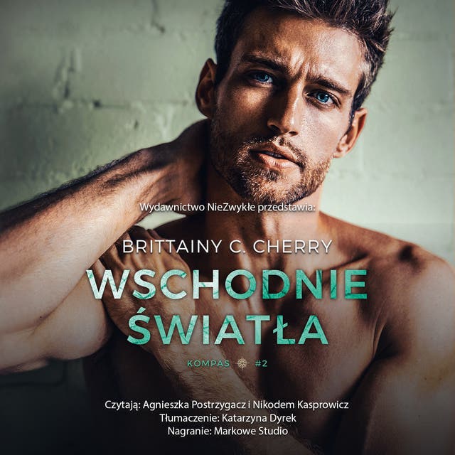 Wschodnie światła – okładka audiobooka, autor Brittainy C Cherry