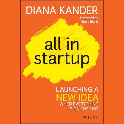 All In Startup – omslag til lydbogen af Diana Kander