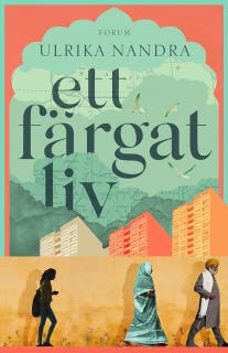 Ett färgat liv – omslag till ljudboken av Ulrika Nandra