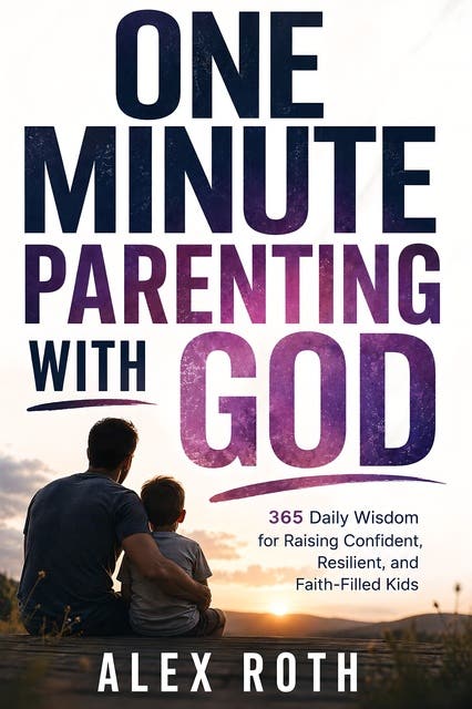 One Minute Parenting with God: 365 Daily Wisdom for Raising Confident, Resilient, and Faith-Filled Kids – omslag til lydbogen af Alex Roth