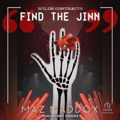 Find the Jinn – omslag til lydbogen af Maz Maddox