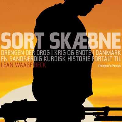 Sort skæbne – omslag til lydbogen af Lean Waage Beck