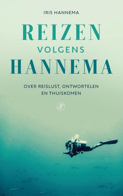 Reizen volgens Hannema: Over reislust, ontwortelen en thuiskomen – omslag van het luisterboek van Iris Hannema