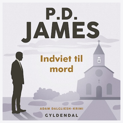 Indviet til mord – omslag til lydbogen af P.D. James