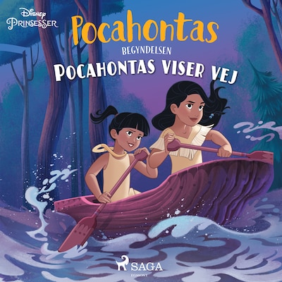 Pocahontas - Begyndelsen - Pocahontas viser vej – omslag til lydbogen af Disney