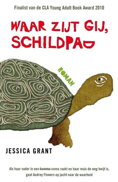 Waar zijt gij schildpad – omslag van het luisterboek van Jessica Grant