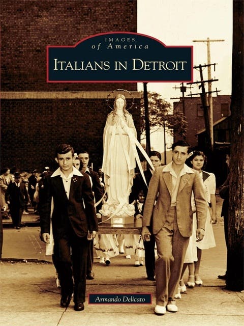 Italians in Detroit – omslag til lydbogen af Armando Delicato