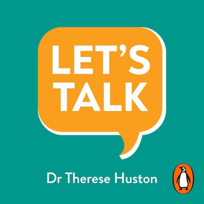 Let’s Talk – omslag til lydbogen af Therese Huston