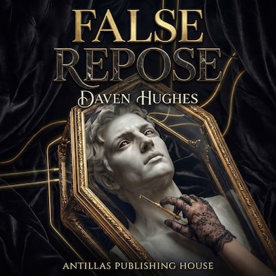 False Repose – omslag til lydbogen af Daven Hughes