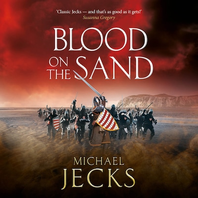 Blood on the Sand - The Vintaine, Book 2 (Unabridged) – omslag til lydbogen af Michael Jecks
