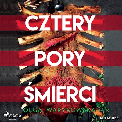 Cztery pory śmierci – okładka książki, autor Olga Warykowska