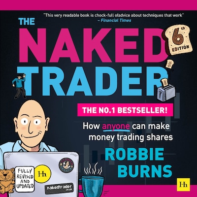 The Naked Trader – omslag til lydbogen af Robbie Burns