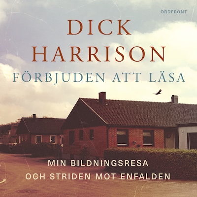 Förbjuden att läsa – omslag till ljudboken av Dick Harrison