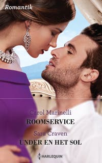 Roomservice / Under en het sol – omslag till ljudboken av Carol Marinelli,Sara Craven