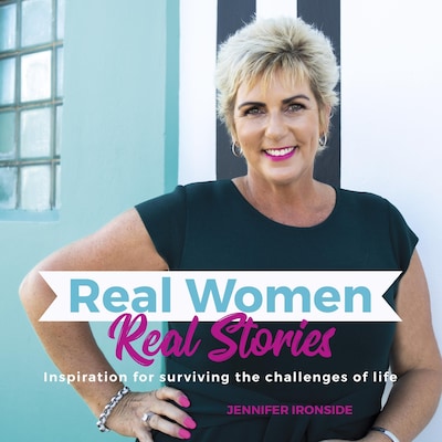 Real Women, Real Stories – omslag van het luisterboek van Jennifer Ironside