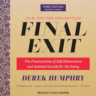 Final Exit – omslag til lydbogen af Derek Humphry