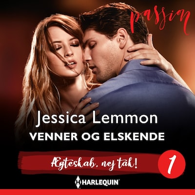 Venner og elskende – omslag til lydbogen af Jessica Lemmon