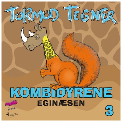 Kombidyrene 3 - Eginæsen – omslag til lydbogen af Tormod Tegner