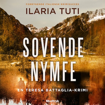 Sovende nymfe – omslag til lydbogen af Ilaria Tuti