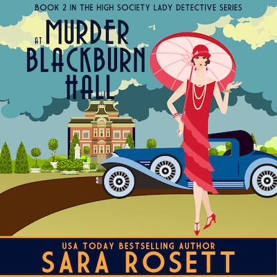 Murder at Blackburn Hall – omslag til lydbogen af Sara Rosett