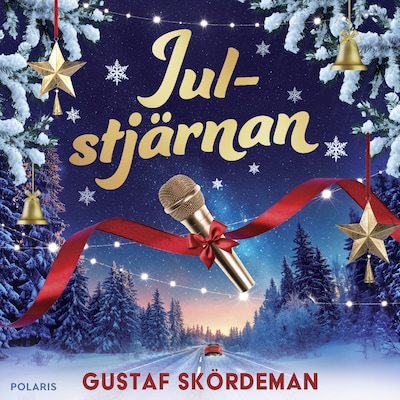 Julstjärnan – omslag till ljudboken av Gustaf Skördeman