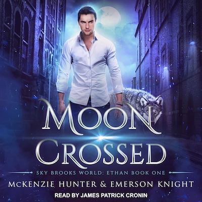 Moon Crossed – omslag til lydbogen af Emerson Knight, McKenzie Hunter