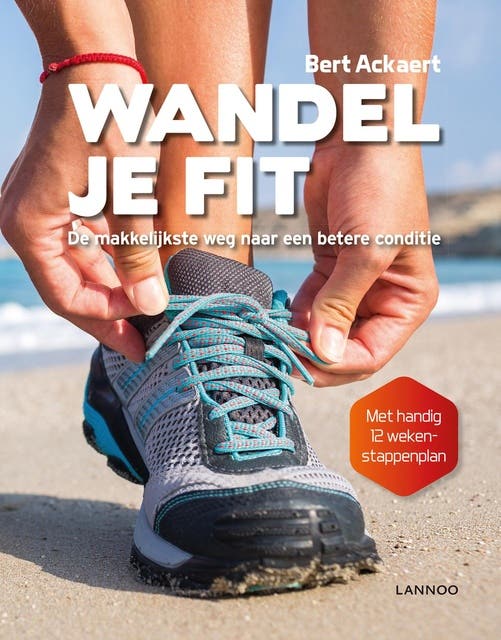 Wandel je fit: de makkelijkste weg naar een betere conditie – omslag van het luisterboek van Bert Ackaert