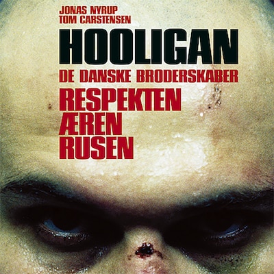 Hooligan – omslag til lydbogen af Jonas Nyrup, Tom Carstensen