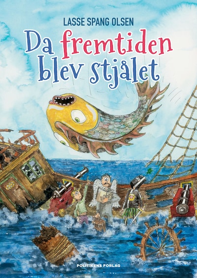Da fremtiden blev stjålet – omslag til lydbogen af Lasse Spang Olsen
