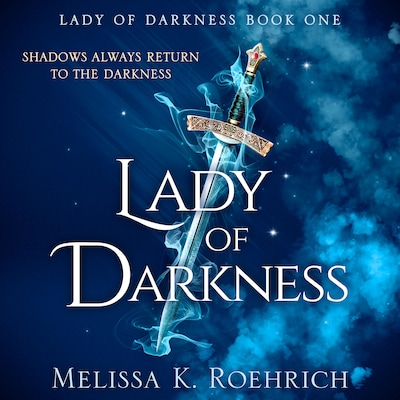 Lady of Darkness – omslag til lydbogen af Melissa K. Roehrich