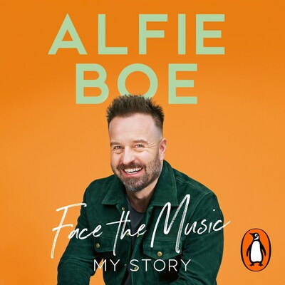 Face the Music – omslag til lydbogen af Alfie Boe