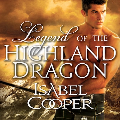 Legend of the Highland Dragon – omslag til lydbogen af Isabel Cooper