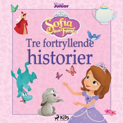 Sofia den Første - Tre fortryllende historier – omslag til lydbogen af Disney