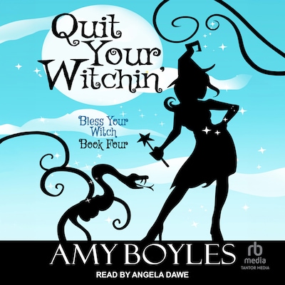 Quit Your Witchin' – omslag til lydbogen af Amy Boyles